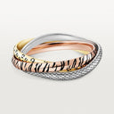 Belle Vante Trinity Gold Lacquer Bracelet with 241 Diamonds