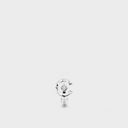 Belle Vante Coco Single Earring Clip 18K White Gold Diamond