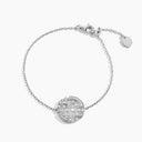Belle Vante Small White Gold Diamond Chain Bracelet