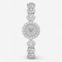 Belle Vante Snowflake Fleurette Watch in Platinum with Diamonds