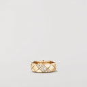 Belle Vante Coco Crush Ring 18K Beige Gold Diamonds