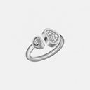 Happy Hearts Ring Belle Vante Ethical White Gold Diamonds