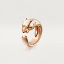 Belle Vante Panthère Medium Ring 18k Rose Gold Tsavorite Onyx
