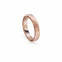 Belle Vante Pink Gold and Diamond Wedding Band