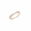 Belle Vante Triomphe de Ring Rose Gold Diamond 0.38ct
