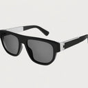 Belle Vante Ethical Aluminium Sunglasses Rectangular Black