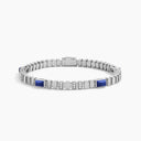 Belle Vante 18 Karat White Gold Diamond Link Bracelet