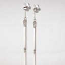 Belle Vante Accendimi Earrings in 18k White Gold with White Diamonds