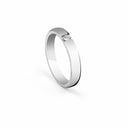 Belle Vante White Gold and External Diamond Wedding Band, 3.50 mm