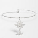 Belle Vante Ghirlanda Choker in 18k White Gold with White Diamonds