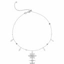 Belle Vante Ghirlanda Necklace in 18k White Gold with White Diamonds