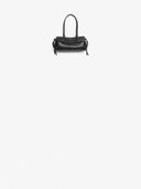 Belle Vante Small Shopping Bag Grained Calfskin & Gold-Tone Metal Black