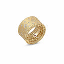 Belle Vante Princess Ring in 18k Yellow Gold with Diamonds