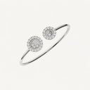 Happy Diamonds Icons Joaillerie Bangle Belle Vante Ethical White Gold Diamonds