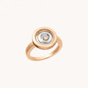Happy Spirit Ring Ethical Rose Gold Ethical White Gold Diamonds