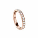 Belle Vante Pink Gold Ring with Diamonds