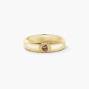 Belle Vante Talisman Large Band in Yellow Gold