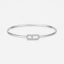 Move Uno Pavé Diamond Bangle Bracelet Small 0.18ct