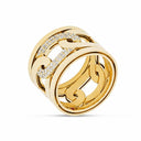 Belle Vante Navarra Ring in 18k Yellow Gold with Diamonds
