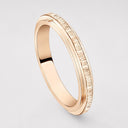 Belle Vante Medium Rose Gold Diamond Decor Palace Ring