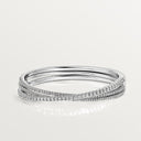 Belle Vante Etincelle Semi-Paved Bracelet White Gold Diamonds