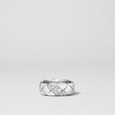 Belle Vante Coco Crush Ring Small 18K White Gold Diamonds