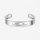 Move Joaillerie Pavé Diamond Bangle Bracelet White Gold 0.27ct