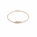 Belle Vante Pink Gold and Diamonds Bracelet