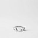 Belle Vante Coco Crush Ring Small 18K White Gold