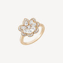 Precious Lace Mini-Frou-Frou Ring Ethical Rose Gold Diamonds