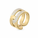 Belle Vante Navarra Ring in 18k Yellow Gold with Diamonds