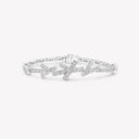 Belle Vante Threads Diamond Bracelet White Gold