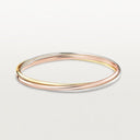 Belle Vante Trinity Small Model Intertwined Gold Bracelet