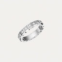 Ice Cube Ring Belle Vante Ethical White Gold Full-Set Diamonds