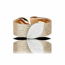 Belle Vante Aleluiá Bracelet in 18k Rose and White Gold with White and Champagne Diamonds