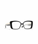 Belle Vante Square Eyeglasses Acetate Black