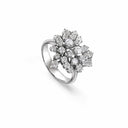 Belle Vante White Gold and Diamond Cocktail Ring