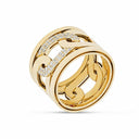 Belle Vante Navarra Ring in 18k Yellow Gold with Diamonds