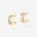 Move Romane Mini Diamond Hoop Earrings 0.29ct