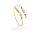 Belle Vante Yellow Gold and Diamond Bracelet