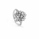 Belle Vante White Gold and Diamonds Cocktail Ring 1.24 Carats