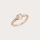 My Happy Hearts Ring Belle Vante Ethical Rose Gold Diamond