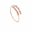 Belle Vante Pink Gold and Brown Diamond Sapphire and Opal Bracelet