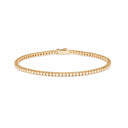 Belle Vante Yellow Gold and Diamond Bracelet 1.10 Carats