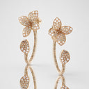 Belle Vante Petit Garden Diamond Earrings in Rose Gold