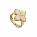 Belle Vante Princess Flower Ring in 18k Yellow Gold