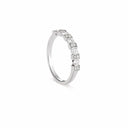 Belle Vante Platinum and Diamond Half-Eternity Ring 2.70 mm