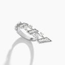 Belle Vante Fifth Avenue Diamond Ring White Gold Diamond