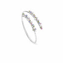 Belle Vante White Gold Diamond Sapphire and Opal Bracelet