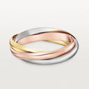 Belle Vante Trinity Bracelet Extra-Large Model 3-Tone Gold